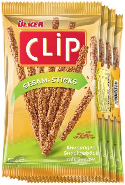 ÜLKER CLIP SESAM STANGEN 50G (8er Pack)