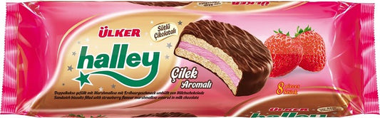 ÜLKER HALLEY ERDBEERE MARSMALLOW 240G (12er Pack)