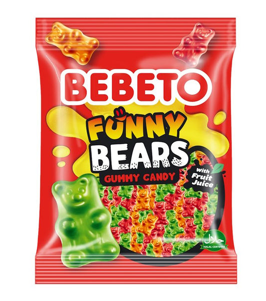 Bebeto Funny Bears 80g (12er Pack)