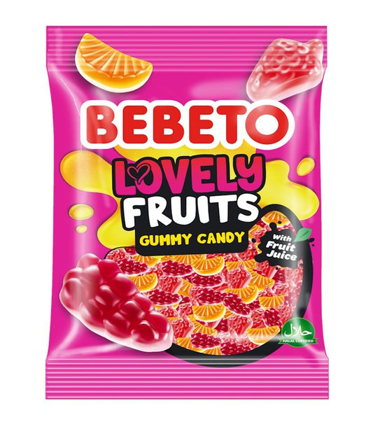 Bebeto Lovely Fruits 80g (12er Pack)