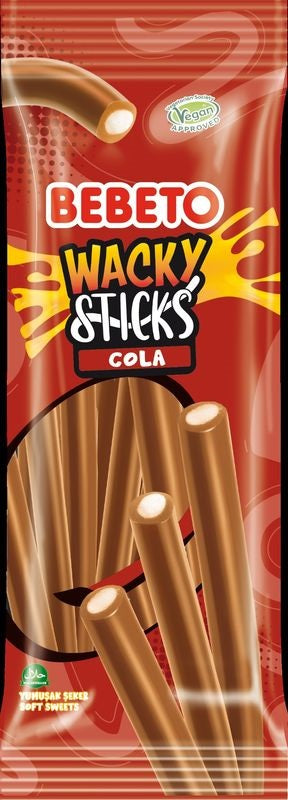 Bebeto Wacky Stick Cool Cola 180g (24er Pack)