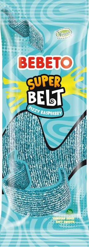 Bebeto Sour Blast Happy Raspberry 180g (24er Pack)