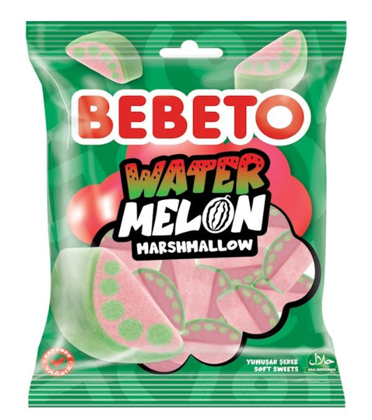 Bebeto Marshmallow Watermelon 250g (24er Pack)