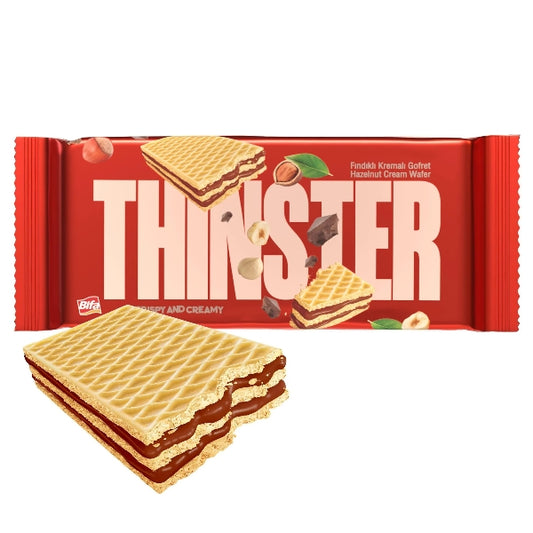 BIFA THINSTER WAFER HAZELNUT CREAM 142G (20er Pack)