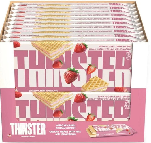 BIFA THINSTER WAFER STRAWBERRY CREAM 142G (20er Pack)
