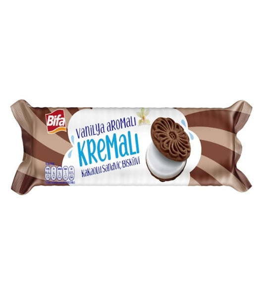 BIFA VANILLA CREAM BISCUIT 60G (24er Pack)