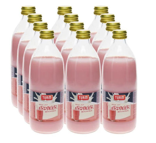 TURM ERDBEEREMILCH 0,5L EW (12er Pack)
