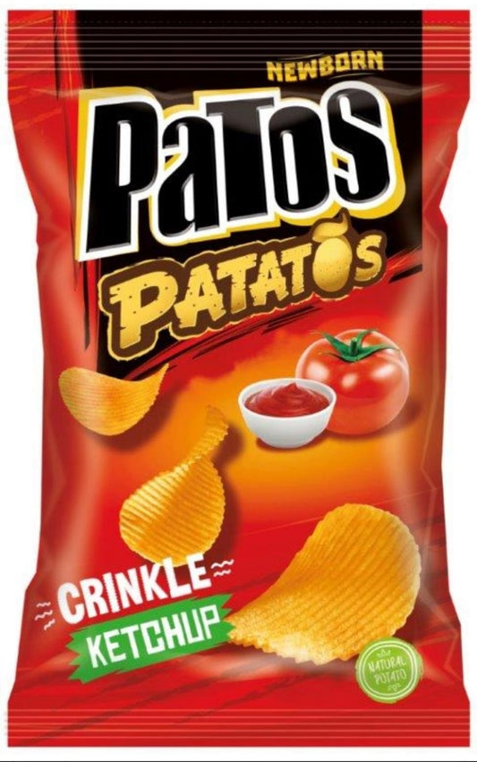 CHIPS POTATOS GERIFF. KETCUP 100 G (21er Pack)