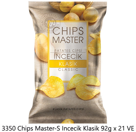 CHIPS POTATOS CLASSIC 100G (21er Pack)