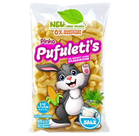 PINKO PUFULETI GESALZEN 85 GR (18er Pack)