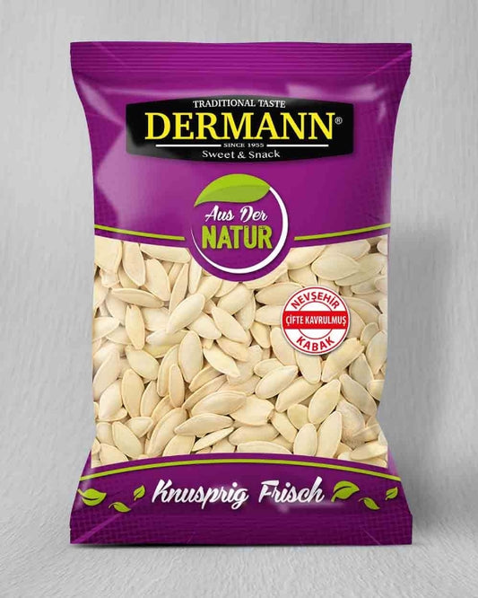 DUBBLE GEROESTETE KUERBISKERNE 160  gr (12er Pack)